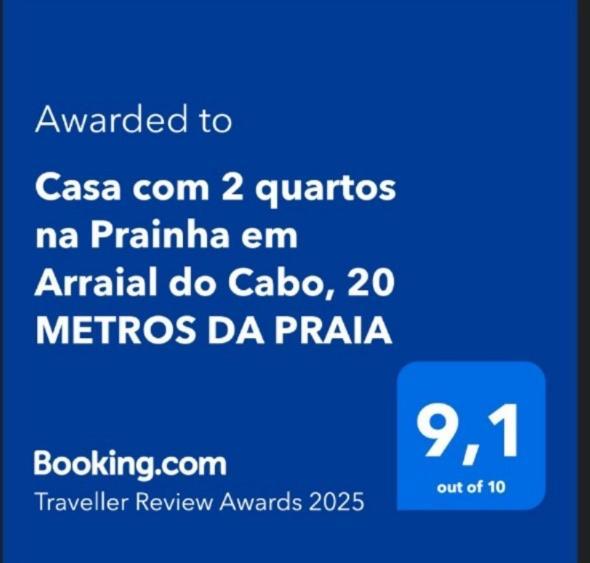 Apartamento na Prainha em Arraial do Cabo! A 20 METROS DA PRAIA Exterior foto